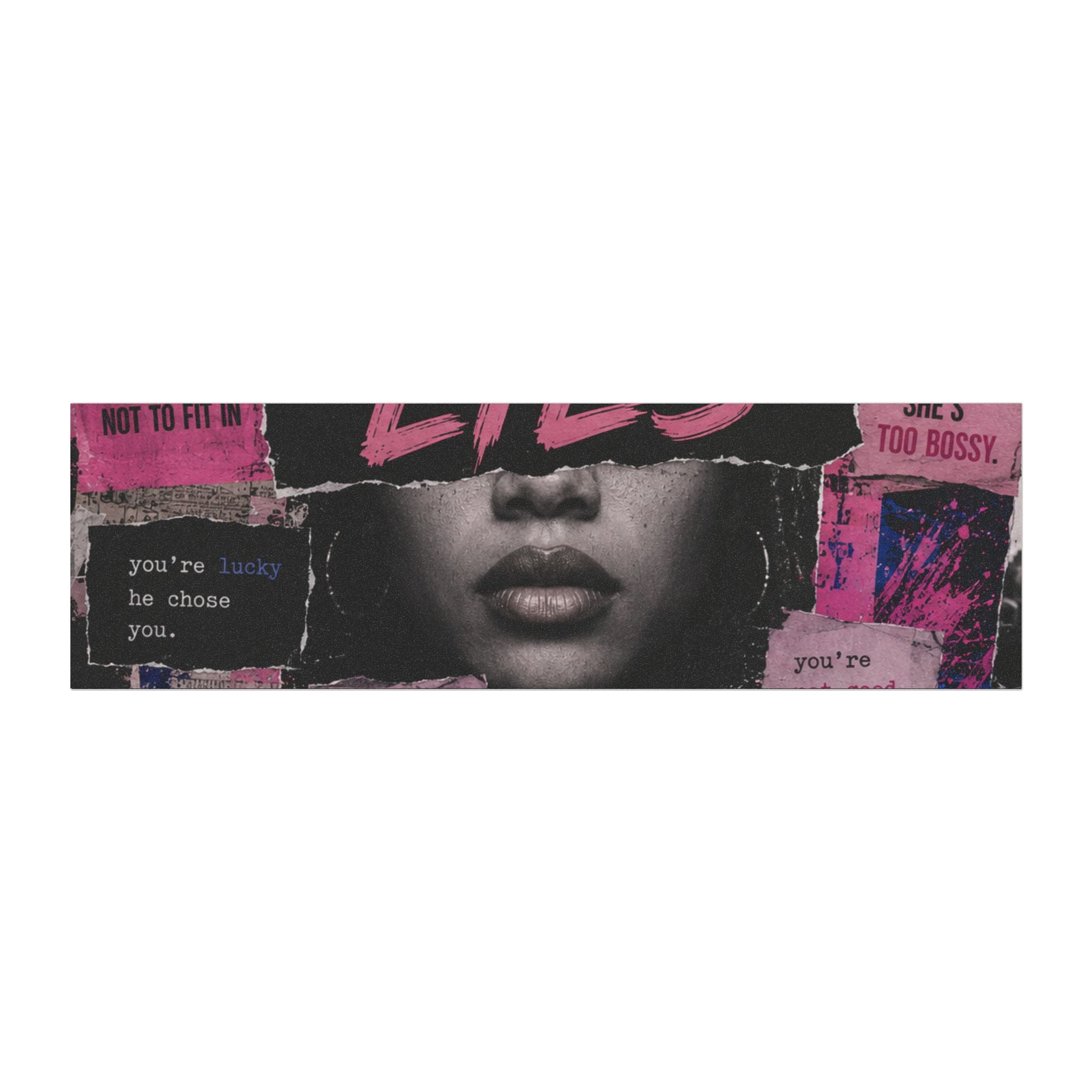 LIES Collage Car Magnet